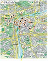 Prag Stadtplan PDF: Sehenswürdigkeiten, Altstadt, zum Ausdrucken als ...