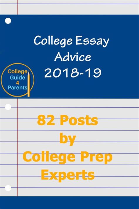 Some students have a background, identity, interest, or talent that is so meaningful they believe their share an essay on any topic of your choice. College Essay Advice 2018-19 : 82 Posts by College Prep ...