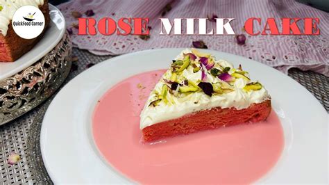 How to make rasmalai tres leches cake : ROSE MILK CAKE| Rose Milk Tres Leches Cake | Super Soft ...