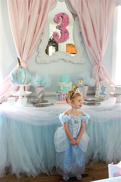 Karas Party Ideas Princess Pink Cinderella Birthday Party