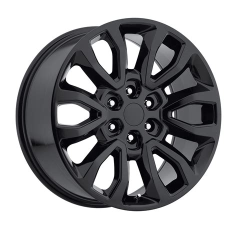 20 Fits Ford F150 6 Lug Wheels Gloss Black Raptor Style Set Of 4 20x9