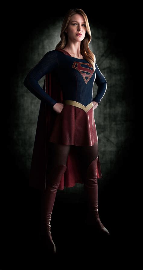 See Melissa Benoists Supergirl Costume Designed By Colleen Atwood