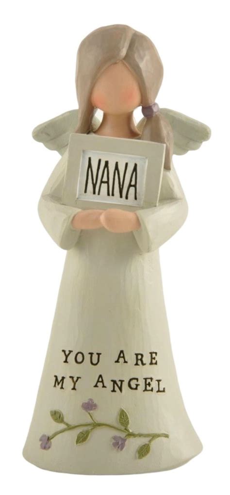 Feather And Grace Angel Figurine Nana You Are My Angel Guardian Angel