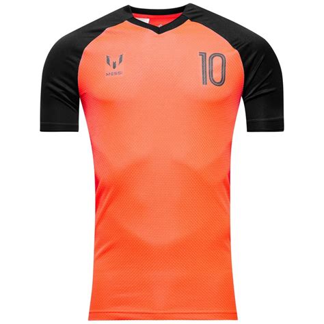 Adidas Training T Shirt Messi Icon Pyro Storm Solar Orangeblack Kids