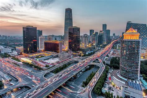 Beijing Central Business District By Dukai Photographer