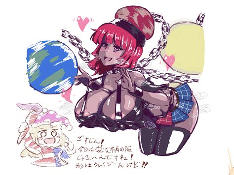 Rule 34 Clownpiece Hecatia Lapislazuli Huge Breasts Itagaki Zoushi Revealing Clothes Tagme