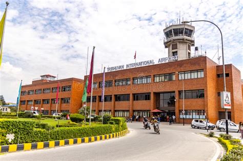 Tribhuvan International Airport In Kathmandu Nepal Editorial Stock