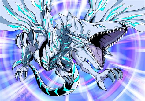 Fanart Anime Blue Eyes White Dragon Fanart 2020