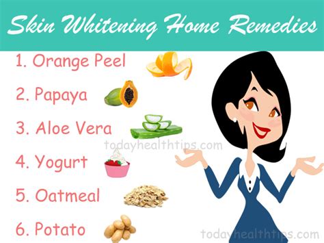 Best Skin Whitening Home Remedies Natural Beauty Tips