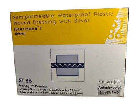 Wound Dressing Sterizone Waterproof Dressing With Silver Manufacturer