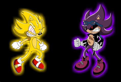 Evil Super Sonic Vs Scourge By Metalbru01 On Deviantart