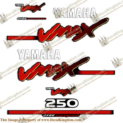 Yamaha 200hp Vmax Hpdi Decals