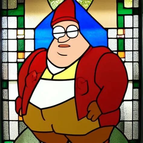 A Stained Glass Painting Of Peter Griffin Stable Diffusion Openart