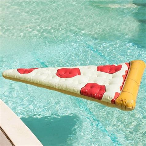 inflatable pizza slice pool float