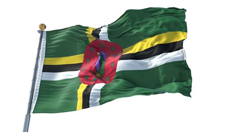 Dominica Flagga Png 12300935 Png
