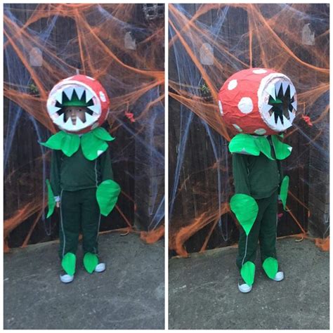 my 6yo nephew wanted to be the mario piranha plant for halloween r gaming