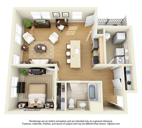The Concepts Of One Bedroom Apartments Home