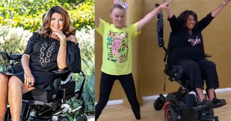 Dancing In A Wheelchair Dance Moms Star Abby Lee Millers Cancer Surgery Left Her Unable To