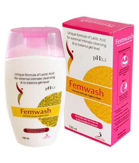 Femwash Feminine Intimate Hygiene Wash Intimate Cleansing Liquid ML