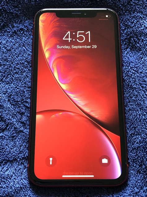 Apple Iphone Xr T Mobile Red 64gb A1984 Lrym91307 Swappa