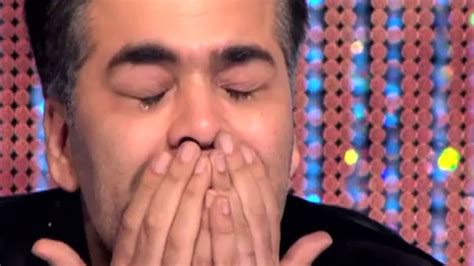 Karan Johar Cry His Heart Out Youtube