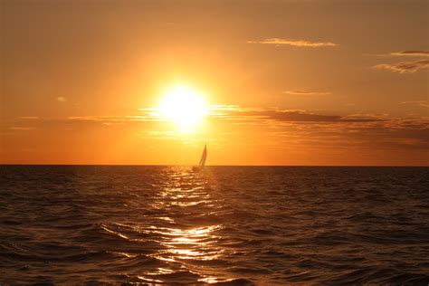 Free Images Sea Coast Ocean Horizon Light Sun Sunrise Sunset