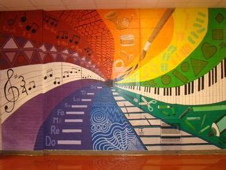 The best thing about using a wall mural is it allows you to. Hallway Mural 2011 | Mural, School murals, Art classroom