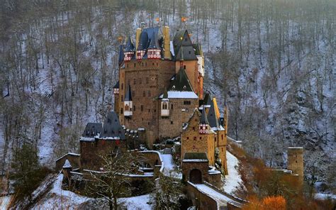 Man Made Eltz Castle Hd Wallpaper