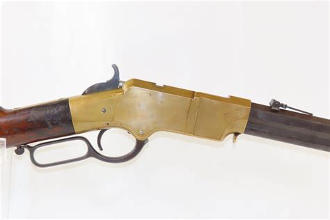 1863 New Haven Arms Henry Lever Action Rifle 44 Civil War Antique