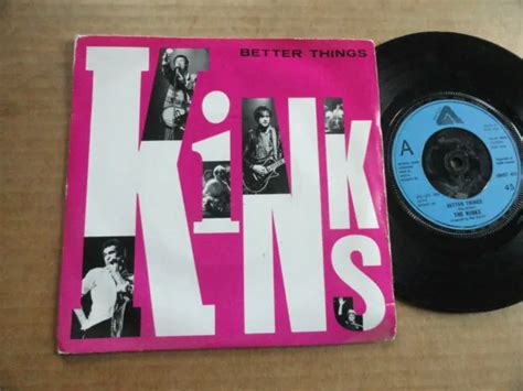 DISQUE T DE The Kinks Better Things Pressage Anglais PicClick