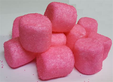 Hot Pink Sugar Crystal Marshmallows 1 Lb Bag Sweet Dreams Gourmet