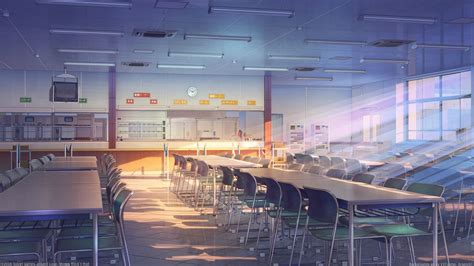 1 学校食堂 Arsenixc のイラスト Pixiv 学校 イラスト 校舎 イラスト 神秘的なイラスト