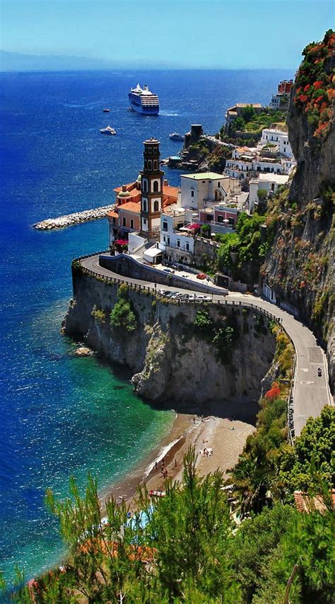 Amalfi Coast Scenic Road Italy Great Places Places To See Beautiful