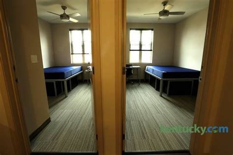 A Typical Dorm Room With Individual Bedrooms For Each Student At