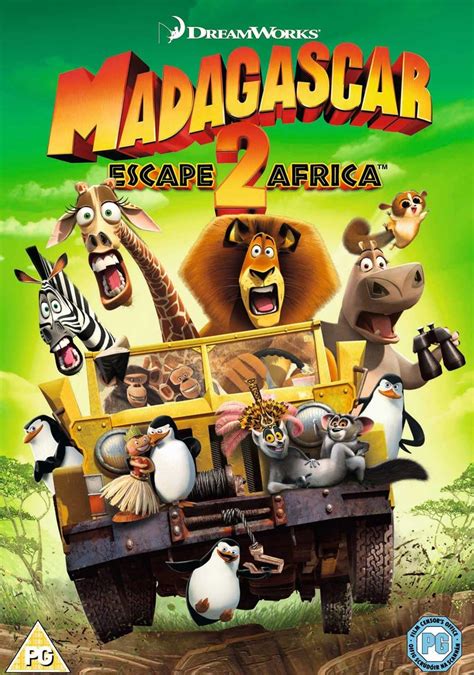 Madagascar Escape 2 Africa Dvd Uk Ben Stiller Chris