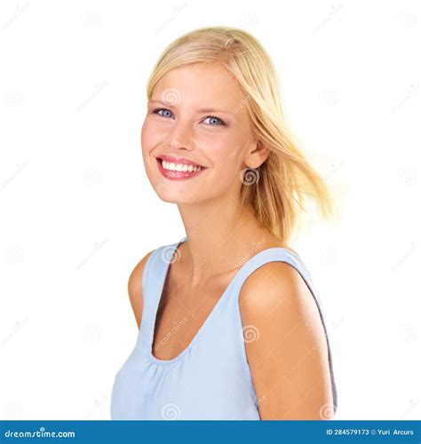 Summer Style And Beauty Studio Portrait Of An Attractive Young Blonde