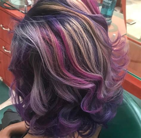 Love This Creative Color By Salonchristol Black Hair Information