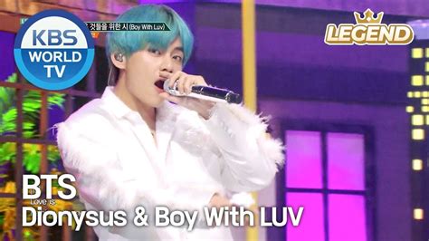 Bts Dionysus Boy With Luv Music Bank Come Back