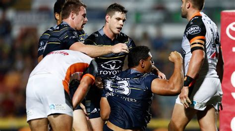 Where can i stream wests tigers vs north queensland cowboys? NRL round 6: North Queensland Cowboys VS Wests Tigers ...