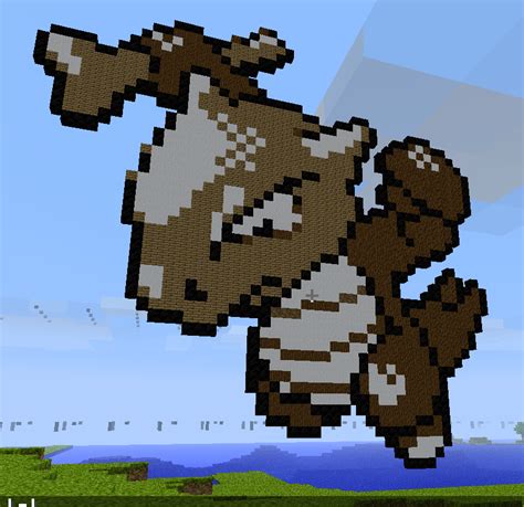 Pixel Art Creation Minecraft