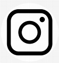 Black Instagram Logo Png White Download - Alivromaniaca