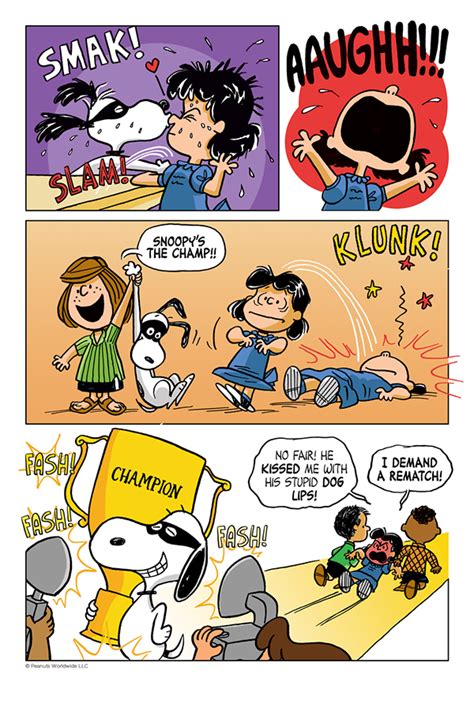 Peanuts Comic Book Coloring On Sva Portfolios
