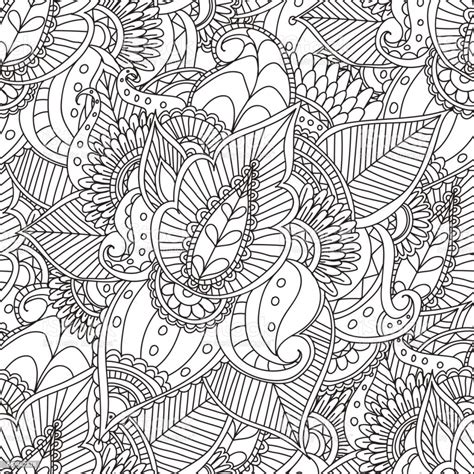 Coloring book page for adult. Coloring Pages For Adultsdecorative Hand Drawn Doodle ...