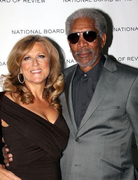 Morgan Freeman And Lori Mccreary Pictures National Board Of Review