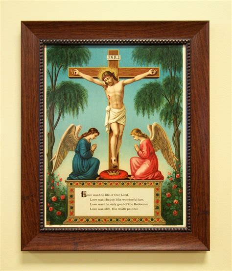 Crucifixion Of Our Lord 11 X 14 Sacred Print Only