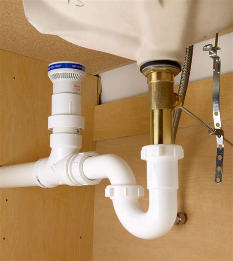 How To Install An Air Admittance Valve To Keep Your Sink Draining Properly Better Homes And Gardens