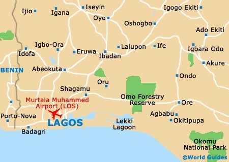 Map of lagos, nigeria, popular city in nigeria, with an area of about 300 square kilometers, the metropolitan of lagos is one among the world's five largest cities. 27 Map Of Lagos Nigeria - Maps Database Source