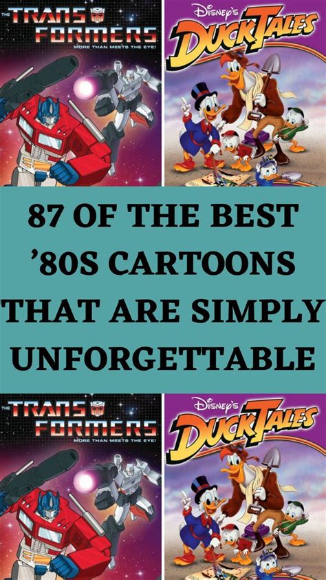 80s Cartoon Characters Cartoon List Cartoon Costumes Tv Characters