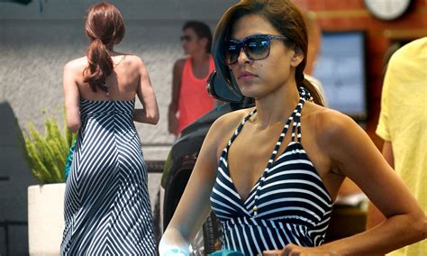 Eva Mendes Gives J Lo A Run For Her Money As She Shows Off Bountiful