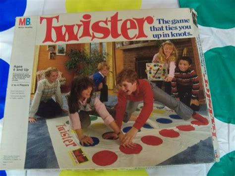 Milton Bradley Twister Game 1986 Remake Of The 1966 Twister Game The